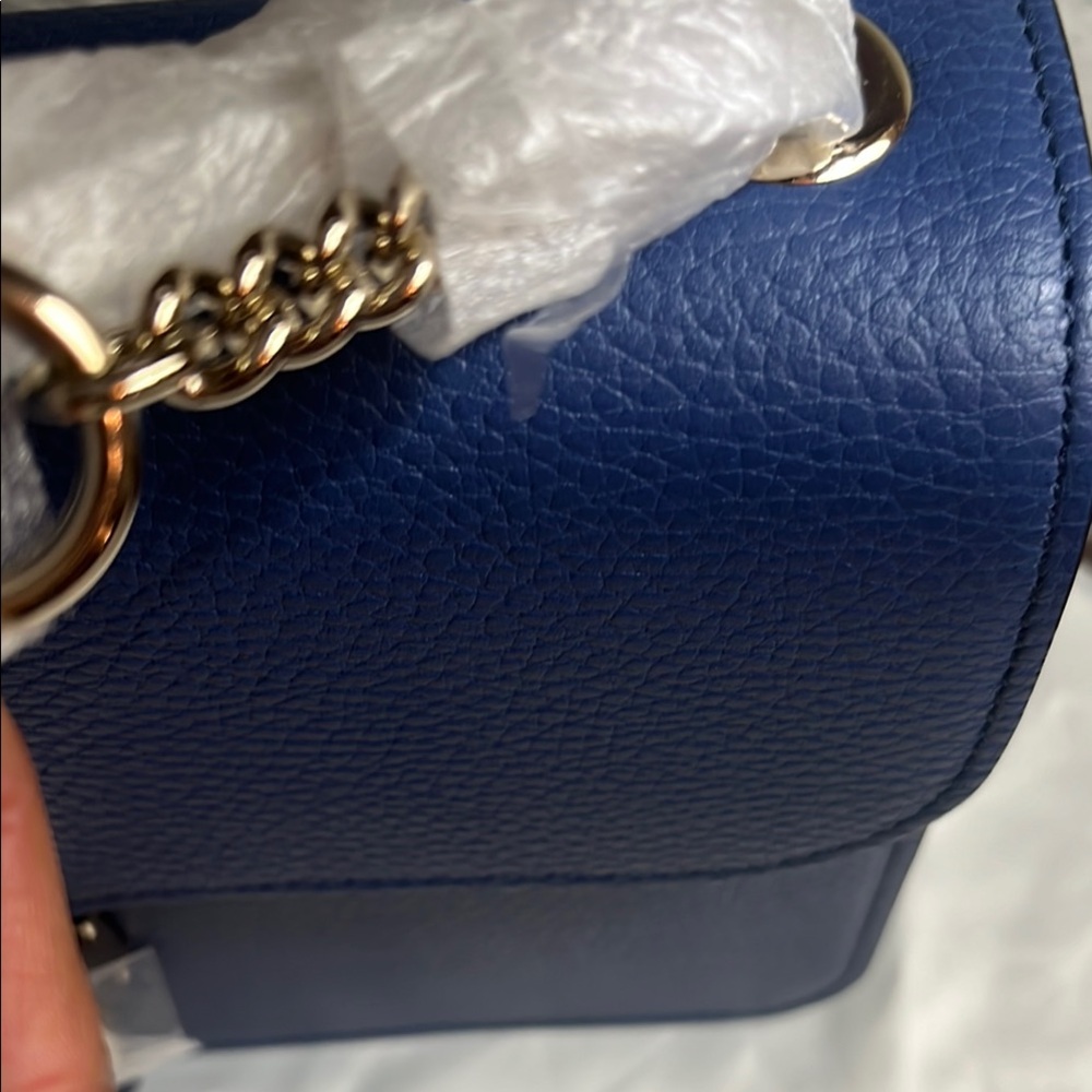 Gucci Blue Leather Shoulder Bag - Picture 3 of 7